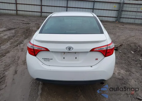 2014 Toyota Corolla S Plus from USA, damaged, VIN 5YFBURHE3EP063608